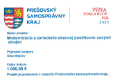 Dotácia PSK